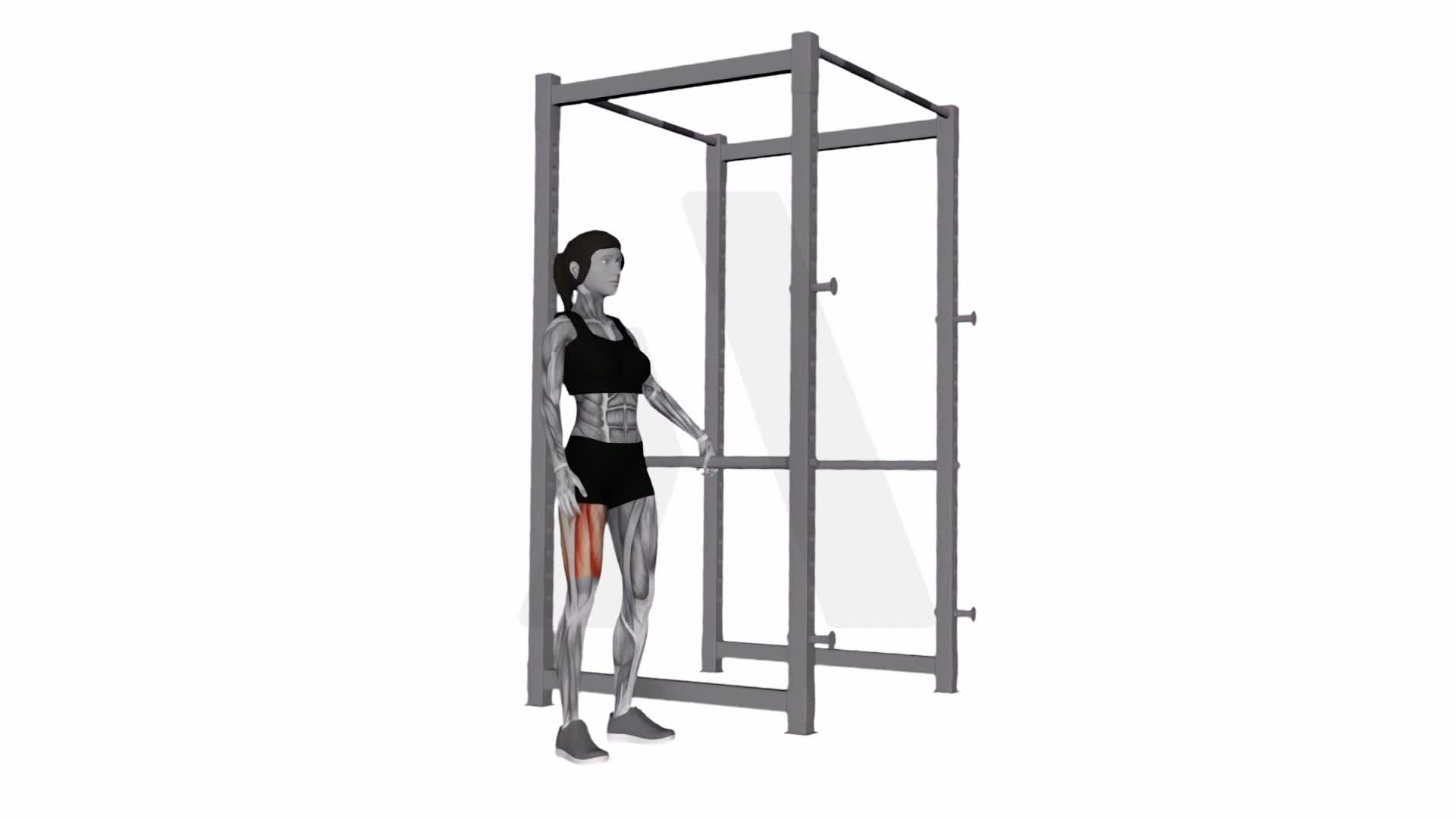 Back Forward Leg Swings exercise demonstration