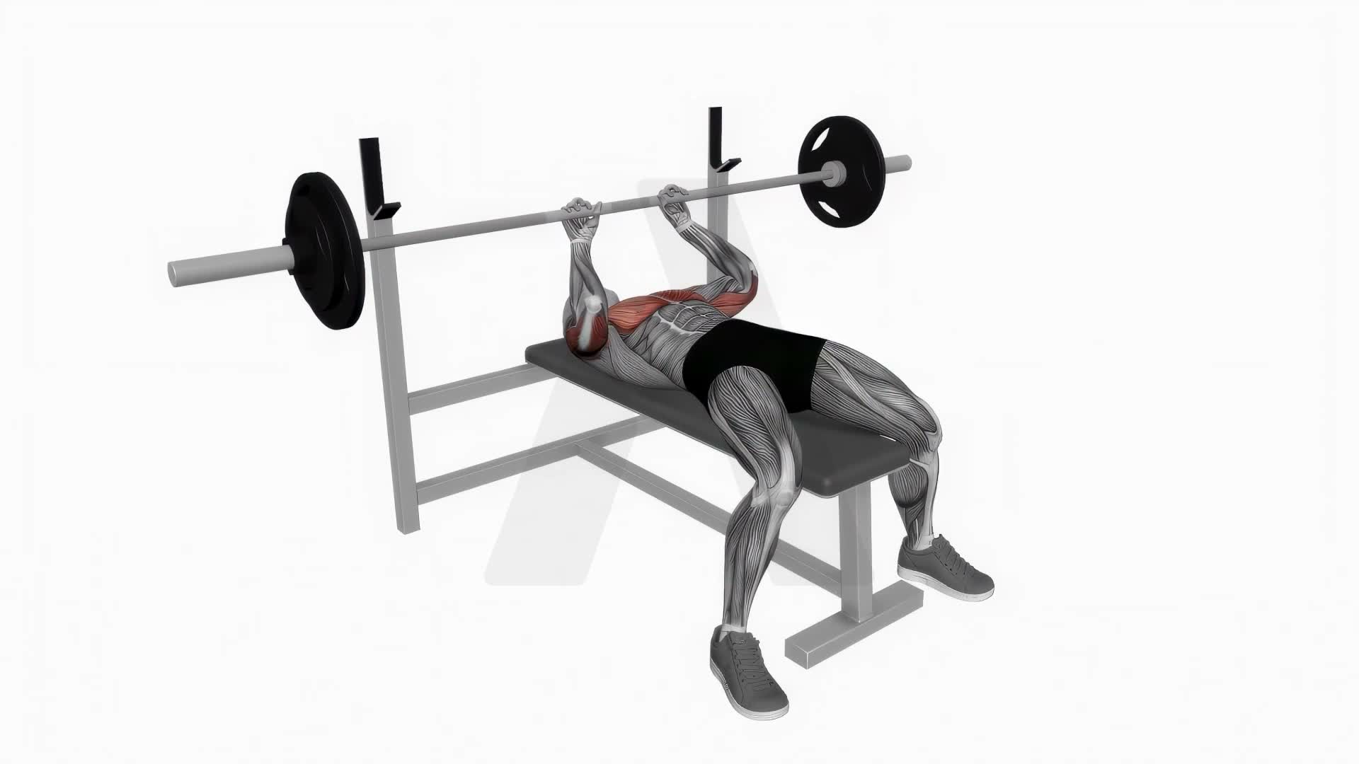 Barbell Jm Bench Press exercise demonstration