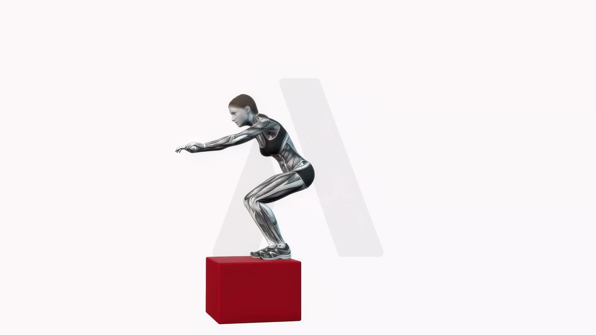 Box Jump exercise demonstration