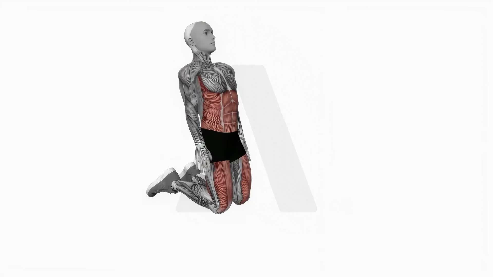 Ceiling Look Stretch exercise demonstration