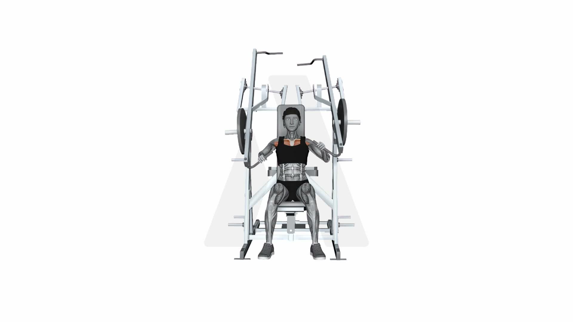 Hammer Strength Plate Loaded Combination Iso Lateral Chest Chest Press Alternate Arm exercise demonstration