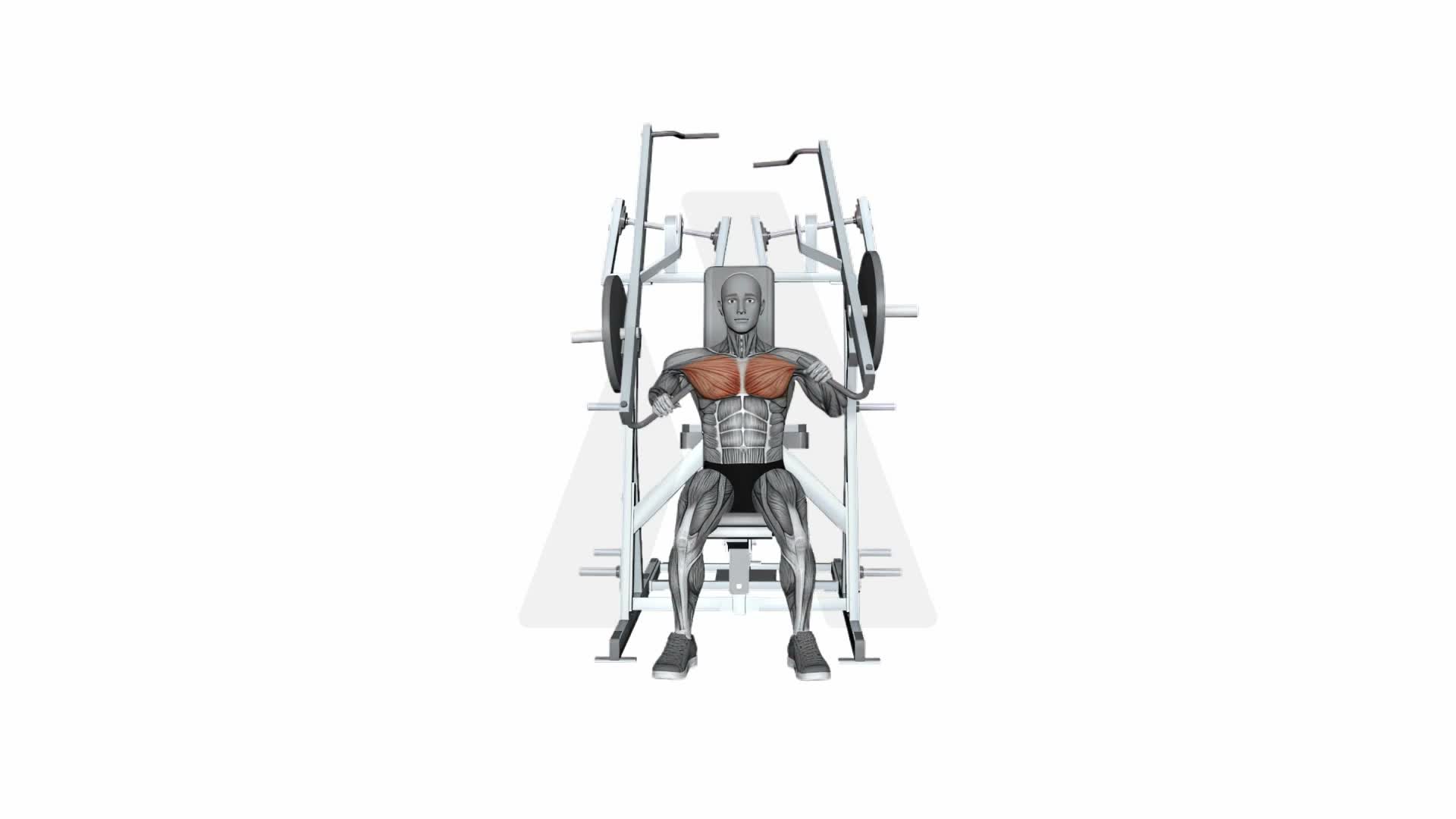 Hammer Strength Plate Loaded Combination Iso Lateral Chest Chest Press Single Arm exercise demonstration