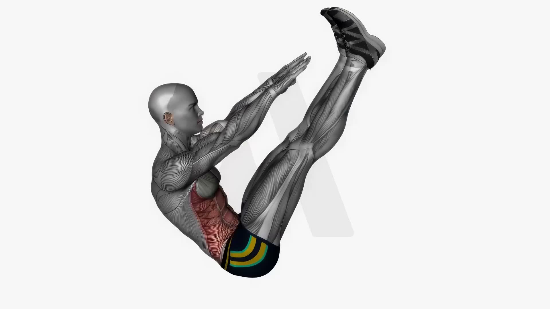 Jack Knives exercise demonstration
