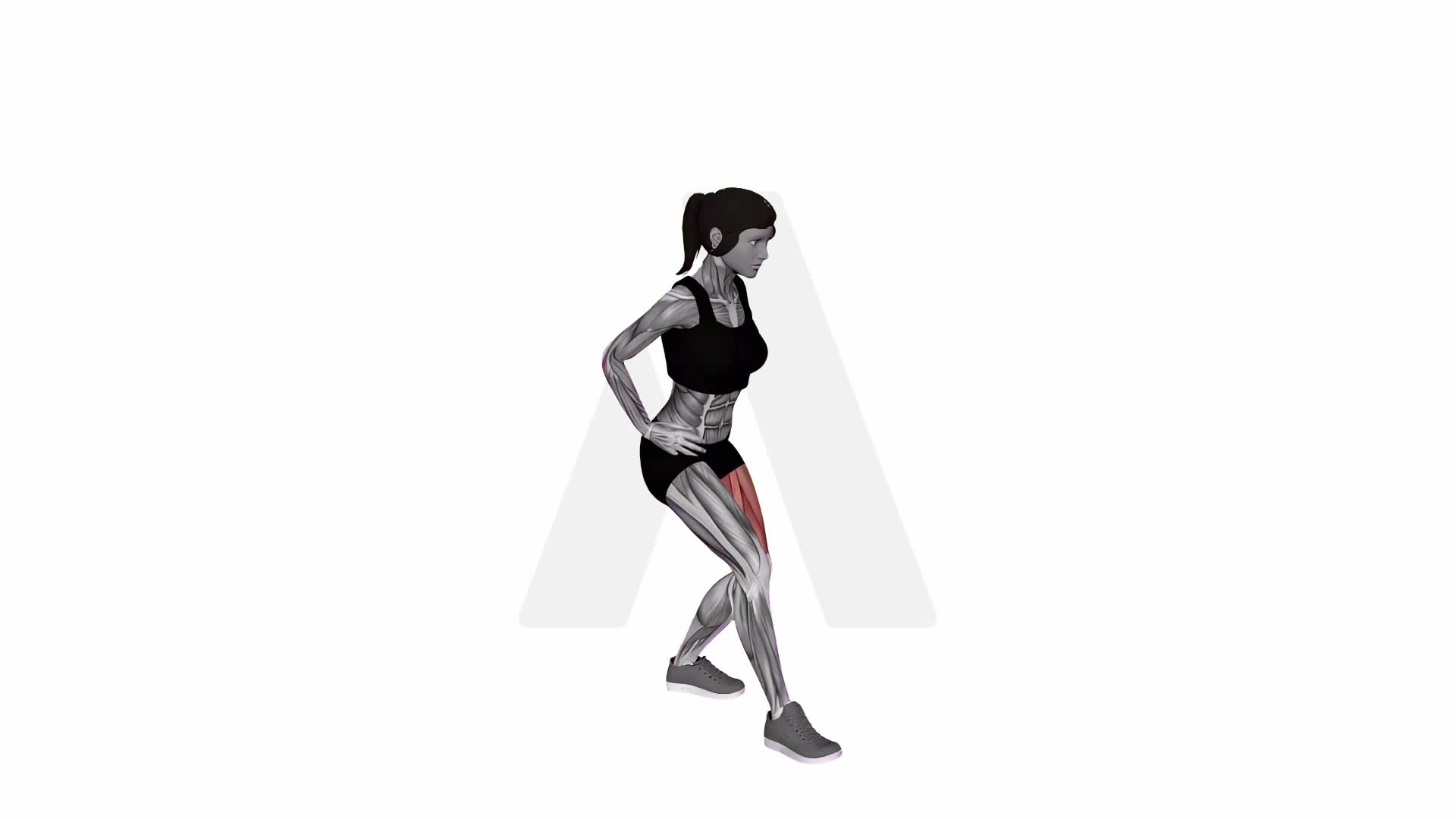 Jumping Pistol Squat exercise demonstration