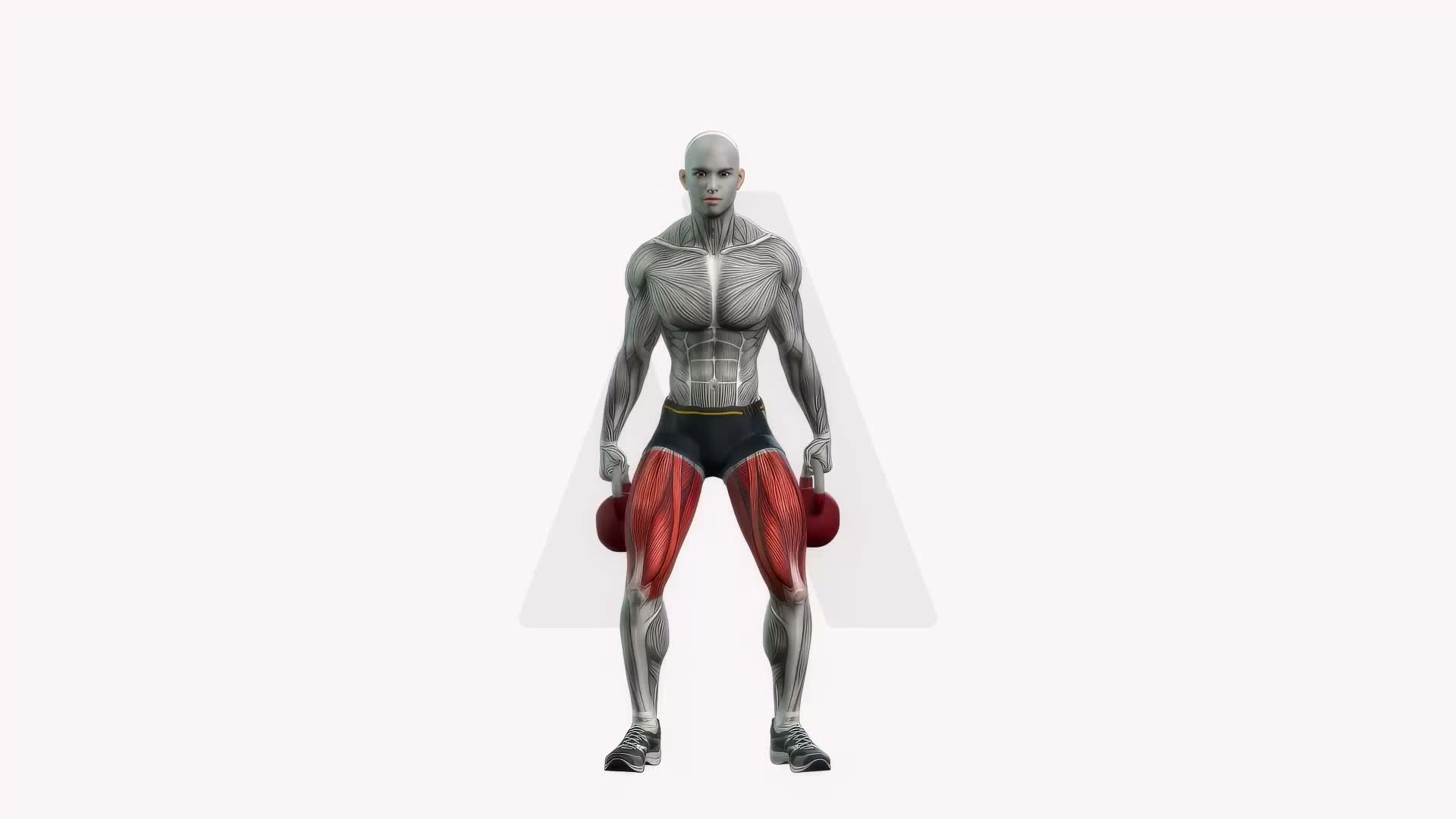 Kettlebell Squats exercise demonstration
