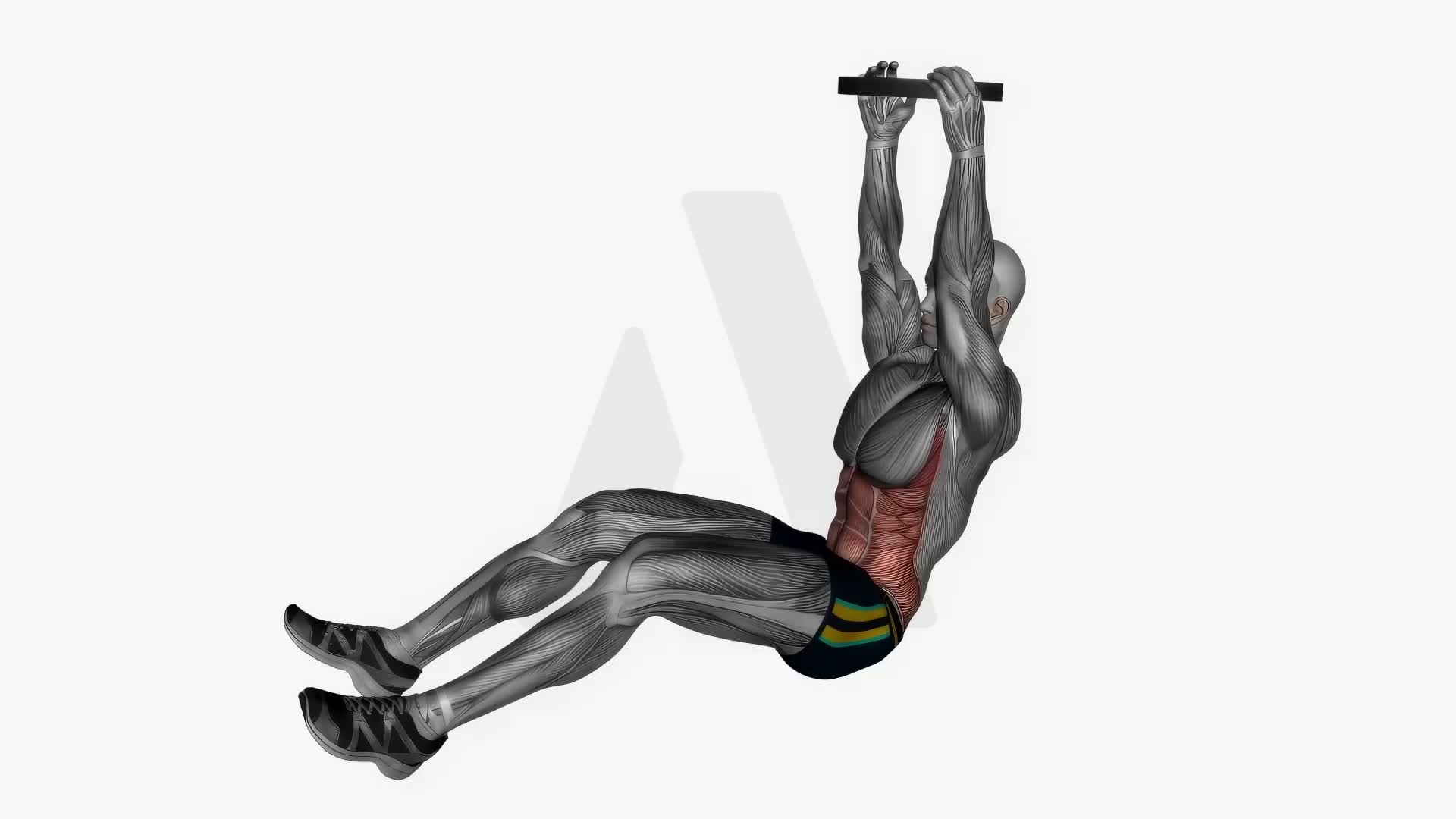 Over Head Weight Sit Up exercise demonstration